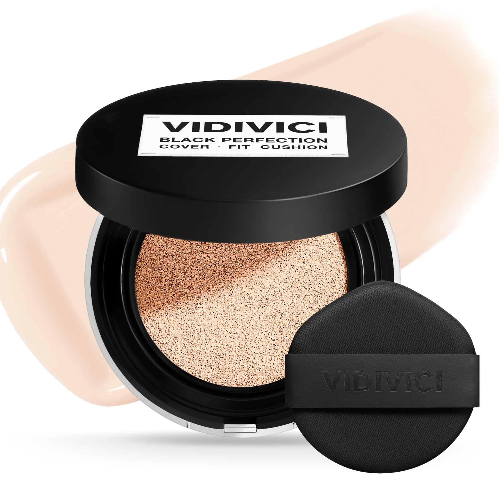  クッションファンデーション ブラック Amazon | VIDIVICI (ビディビーチ) ブラックパーフェクション カバー